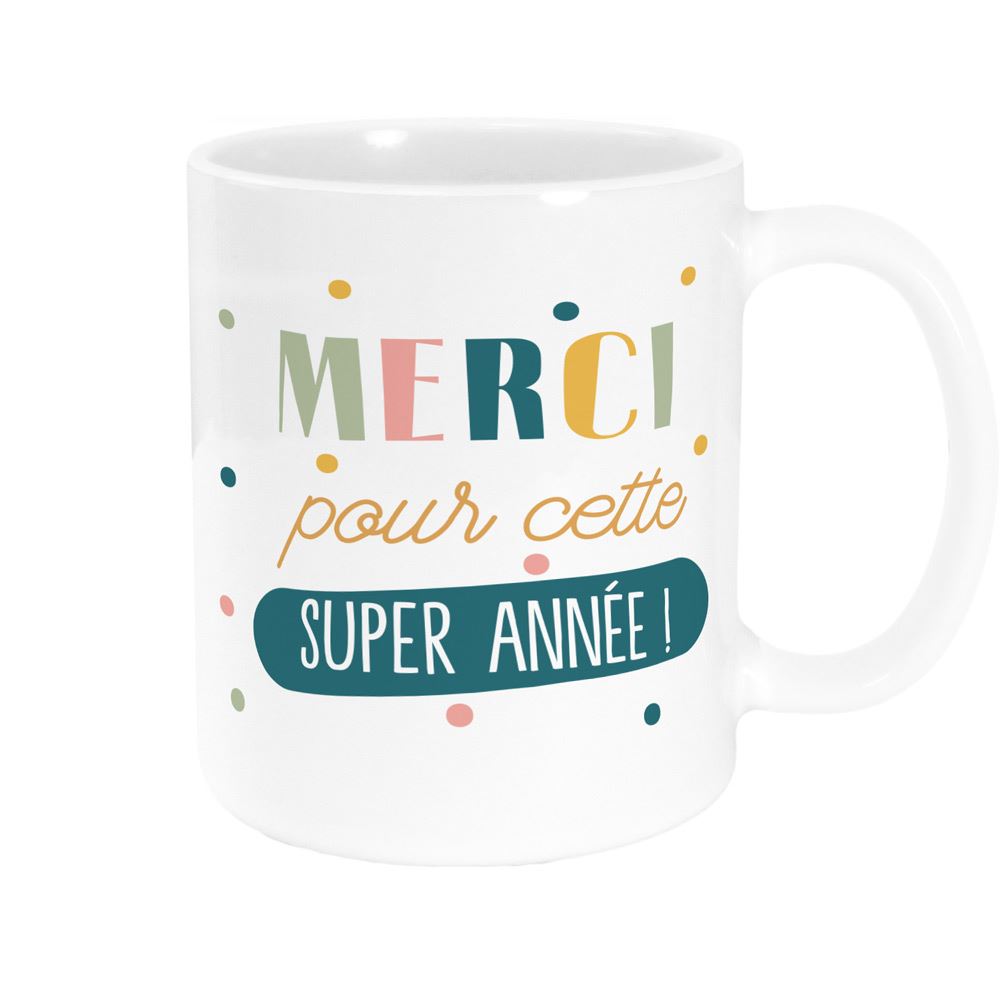 Mug "Merci pour cette super année !"