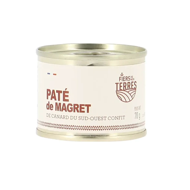 Pâté de Magret de Canard du Sud-ouest Confit 70g