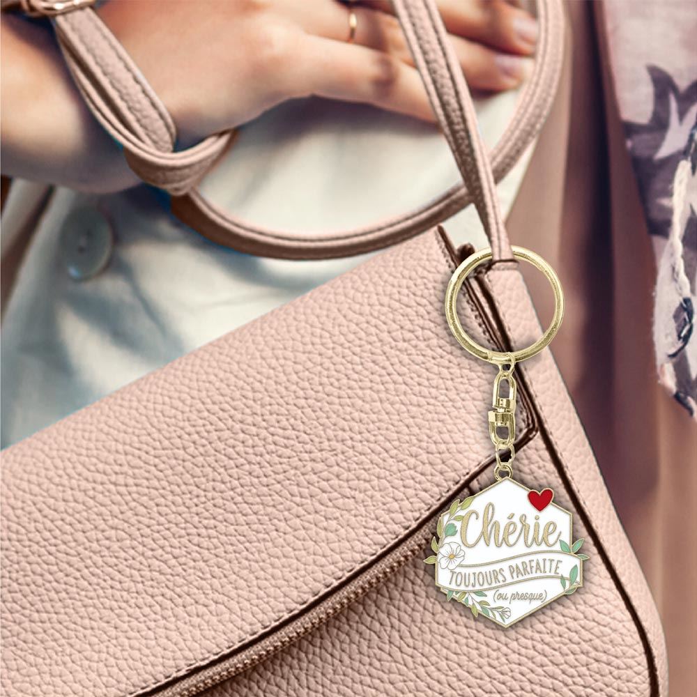 Porte-clés Chérie parfaite