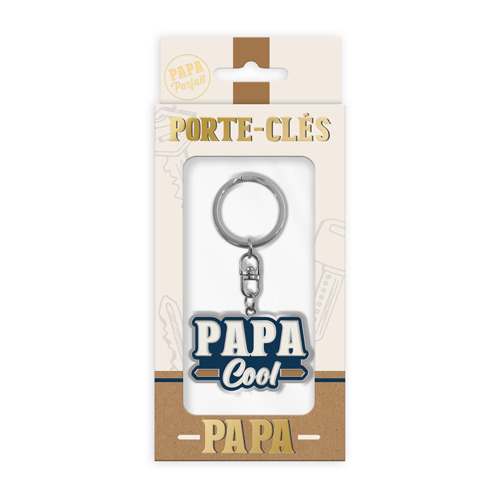 Porte clés "papa cool"