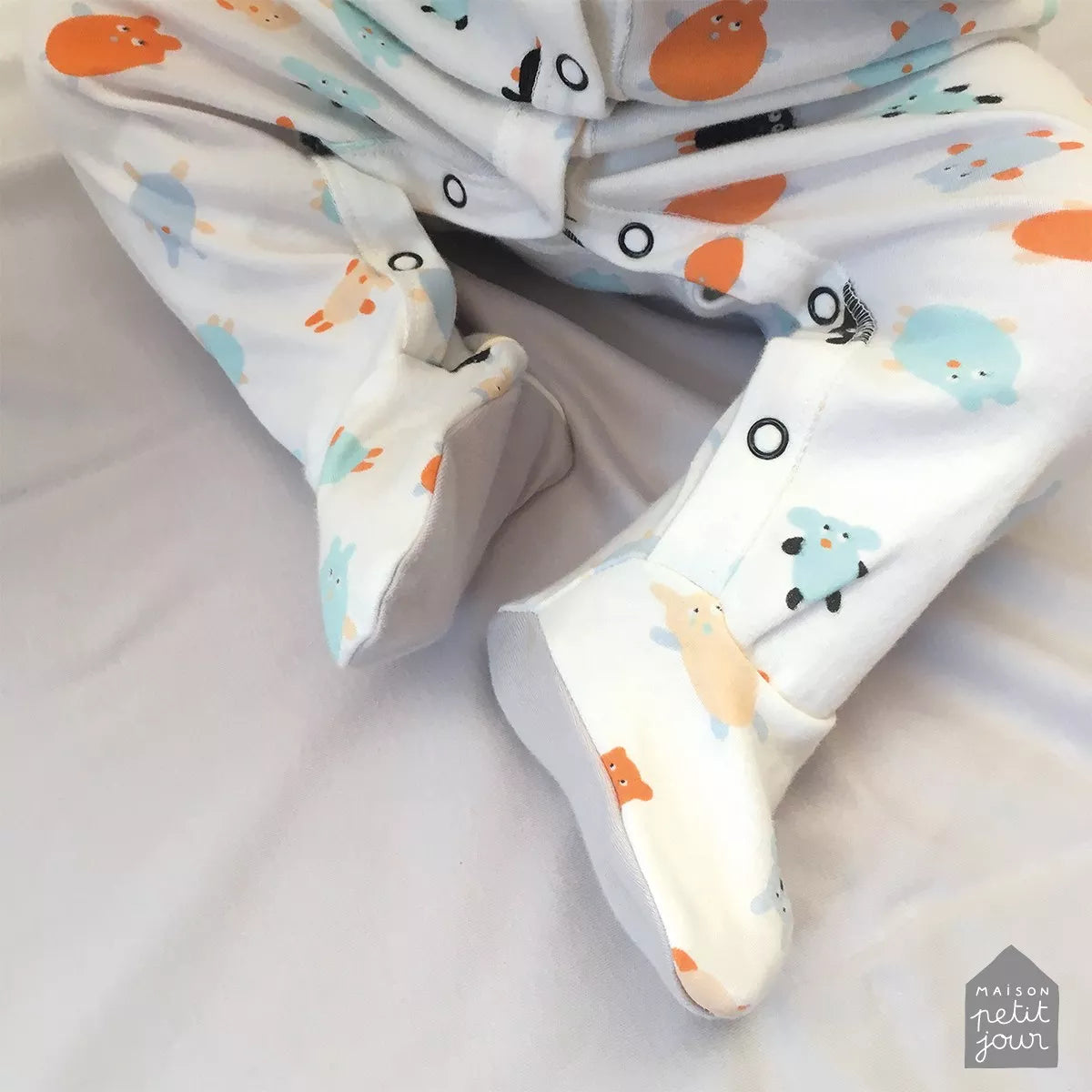 Pyjama 3 mois - coffret cadeau naissance / grossesse / famille