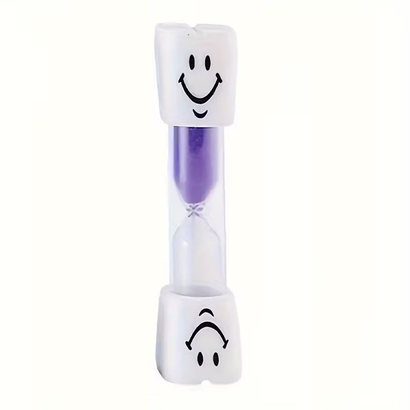 Sablier pour brossage de dents de 3 minutes pour enfant - Coloris aléatoire
