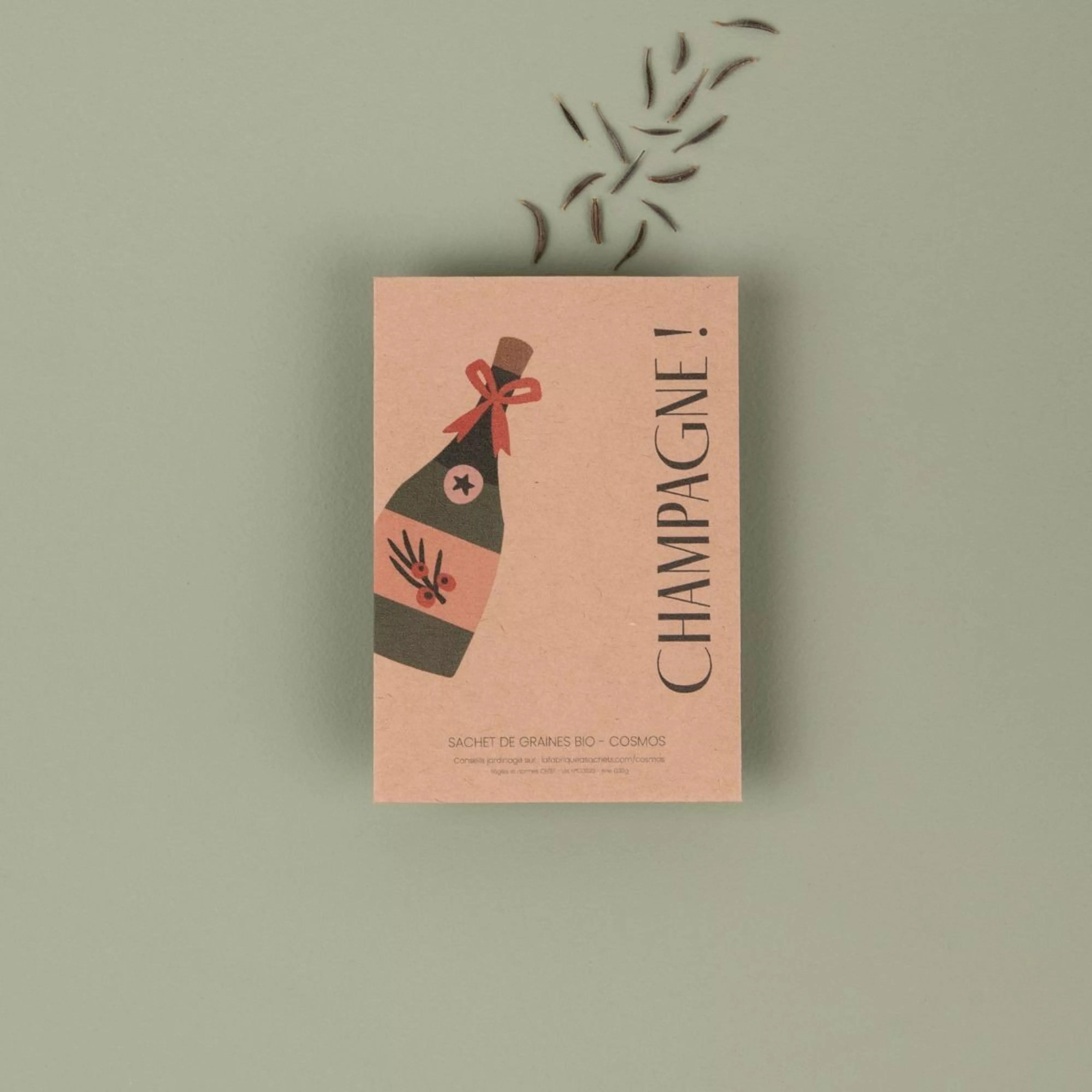 Champagne - Sachet de graines à planter