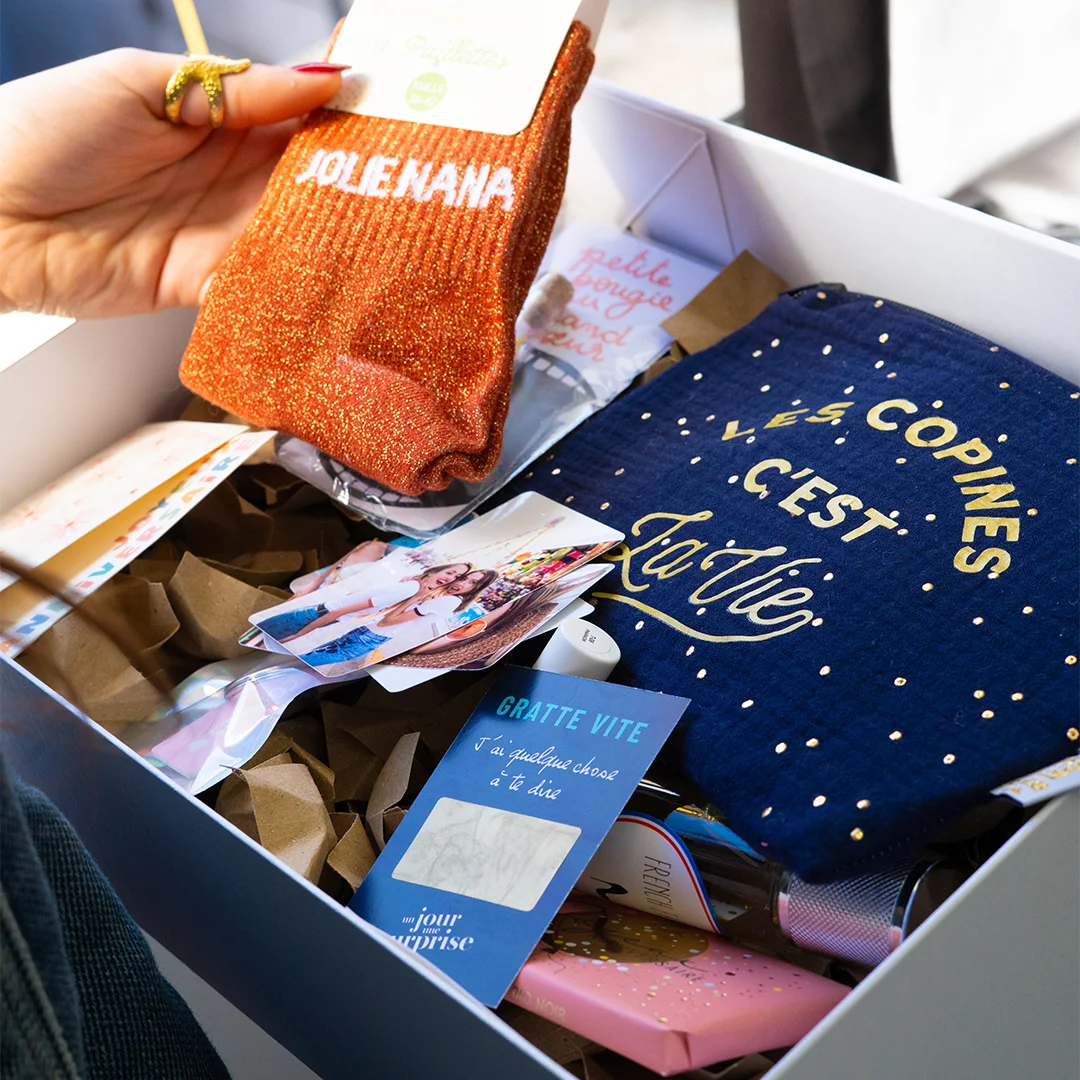 Box cadeau EVJF "Team bride"
