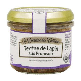 Terrine de lapin aux pruneaux