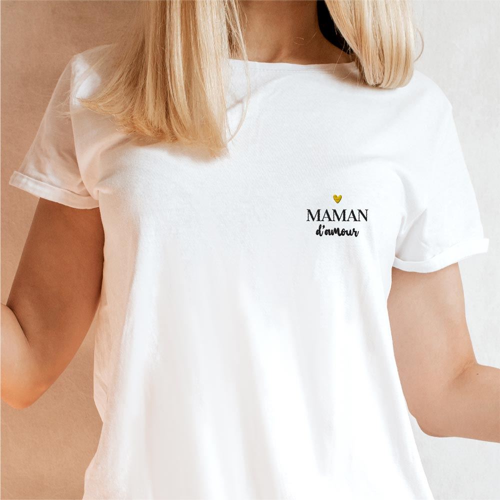 T-shirt maman d'amour