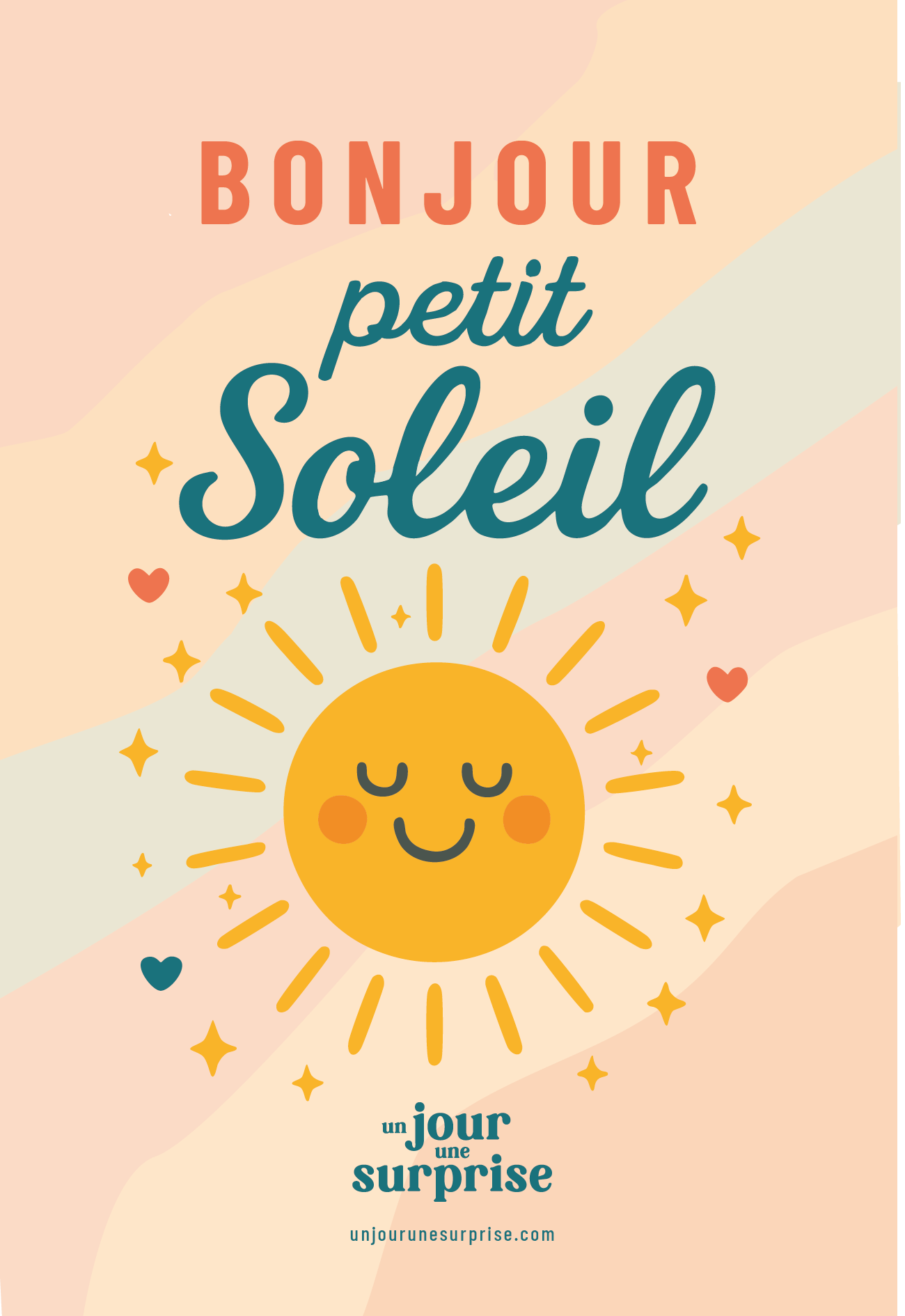 Bonjour petit soleil
