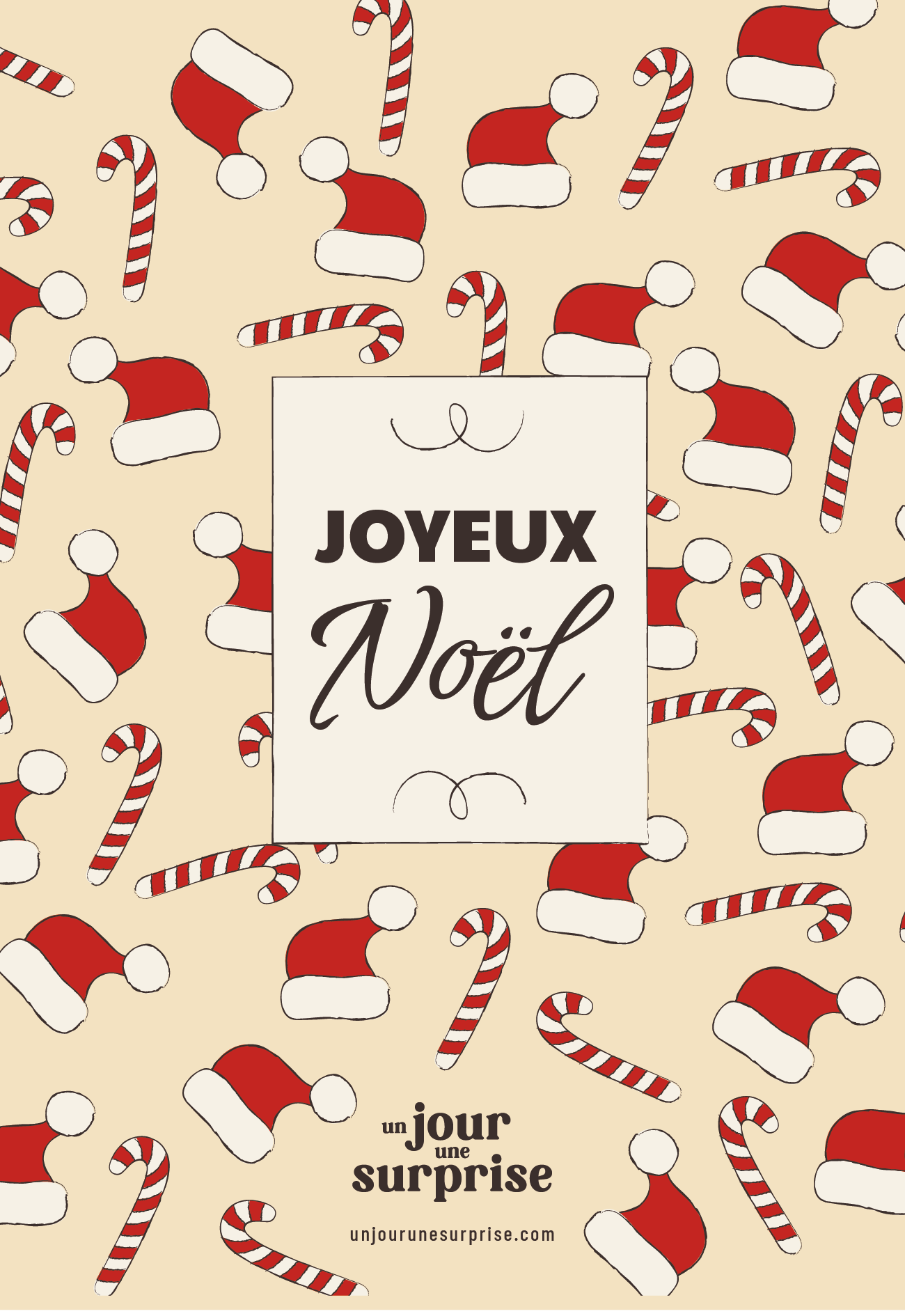 Joyeux Noël bonnets