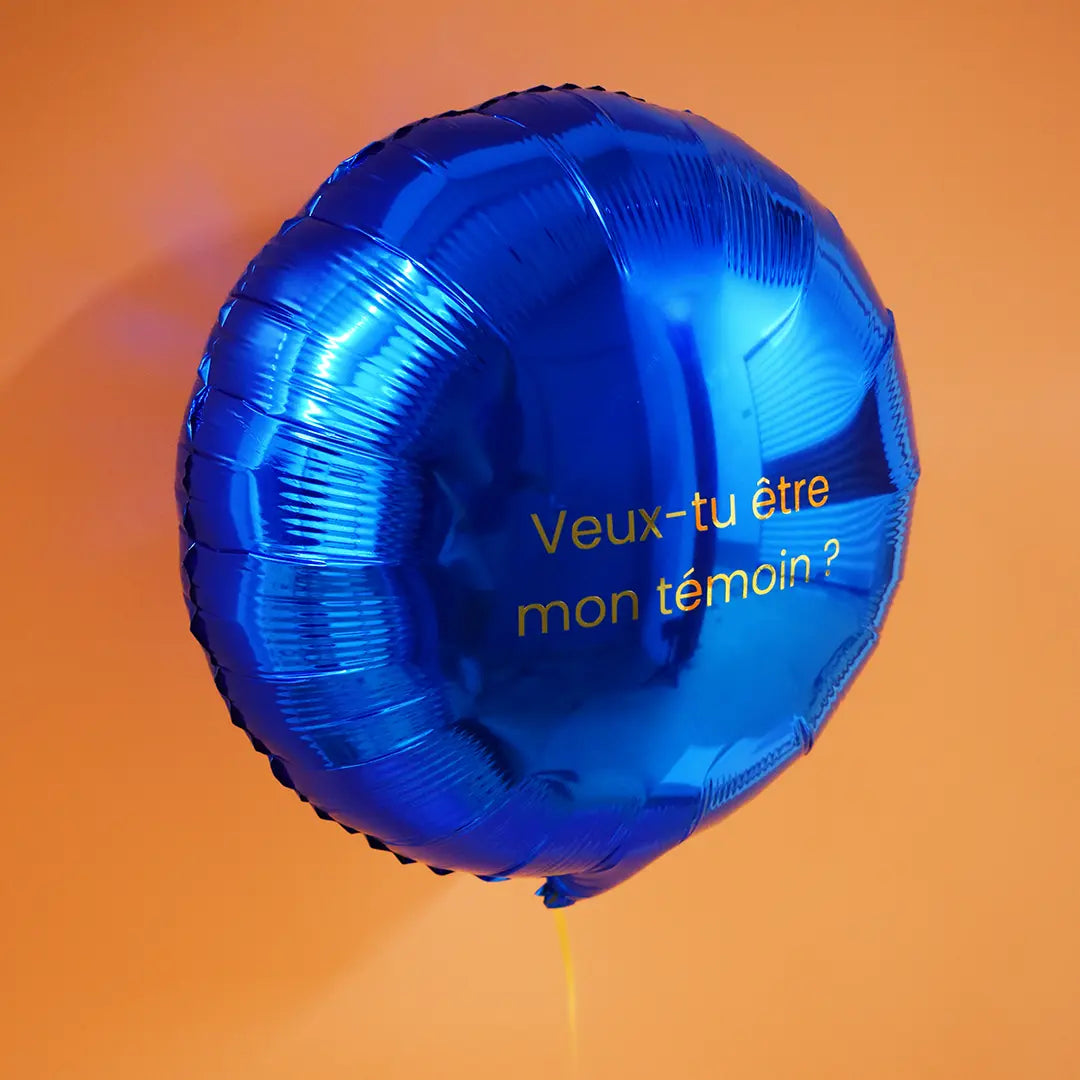 Livraison de ballon hélium personnalisé