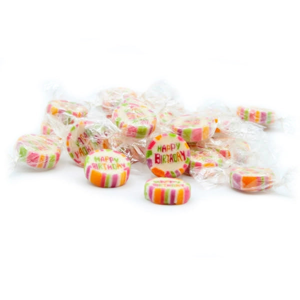 Bonbon artisanal "Happy Birthday" au cassis