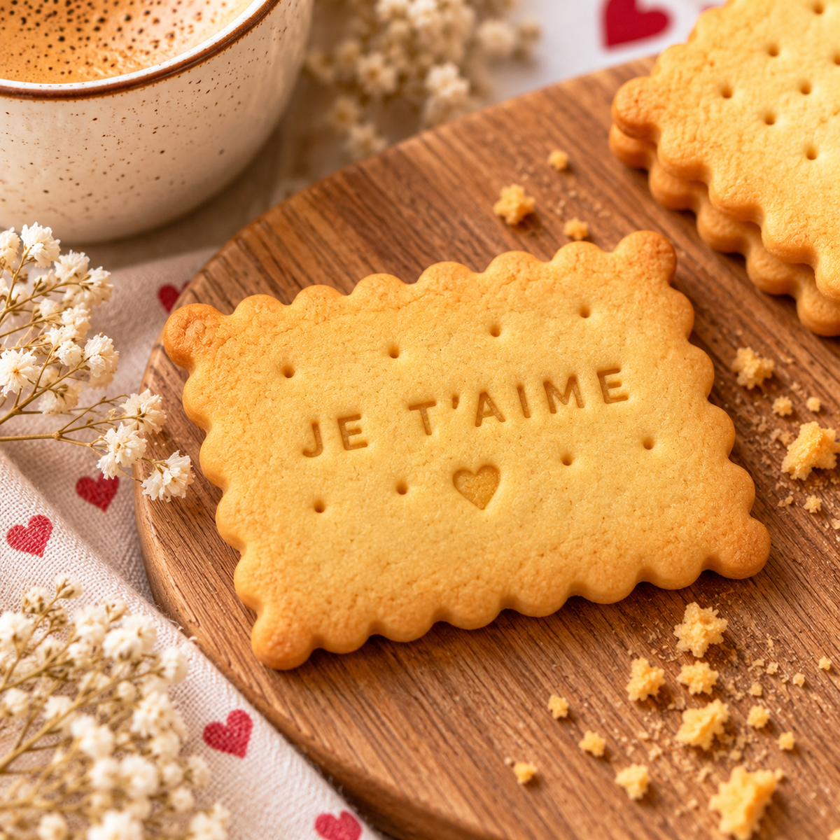 Biscuits à message