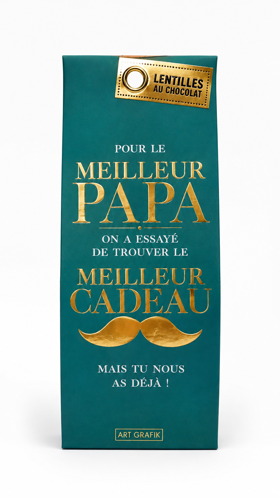 Bonbons coeurs pétillants 75g "Mon Papa c'est le plus Cool"