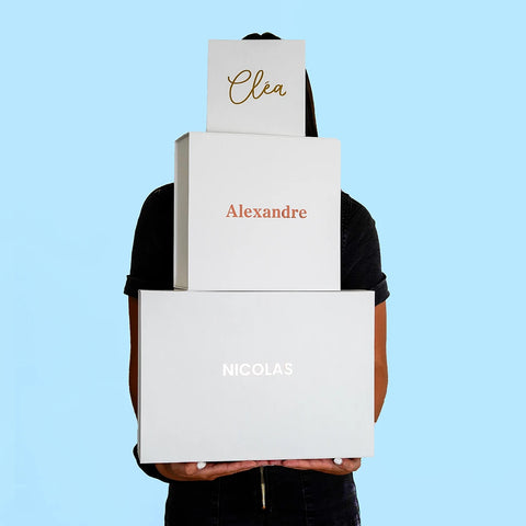 Coffret personnalisé prénom