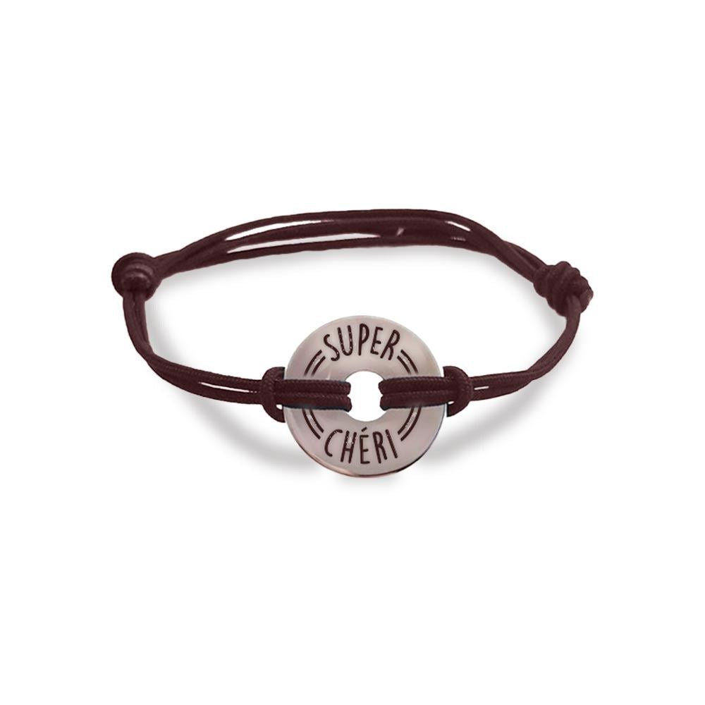 Bracelet amour "Super chéri"