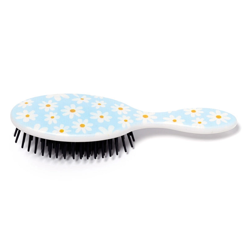 Brosse à cheveux modèle floral