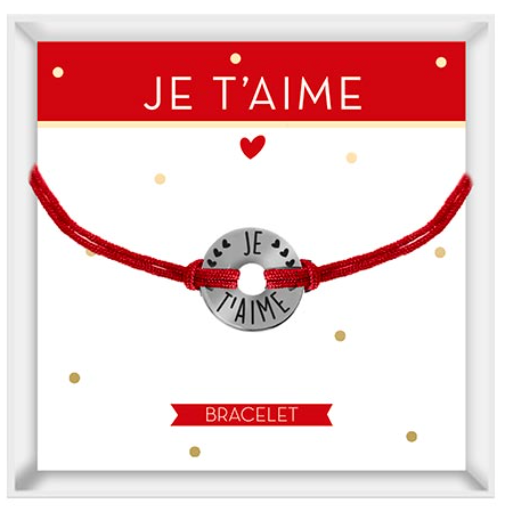 Bracelet amour "Je t'aime"