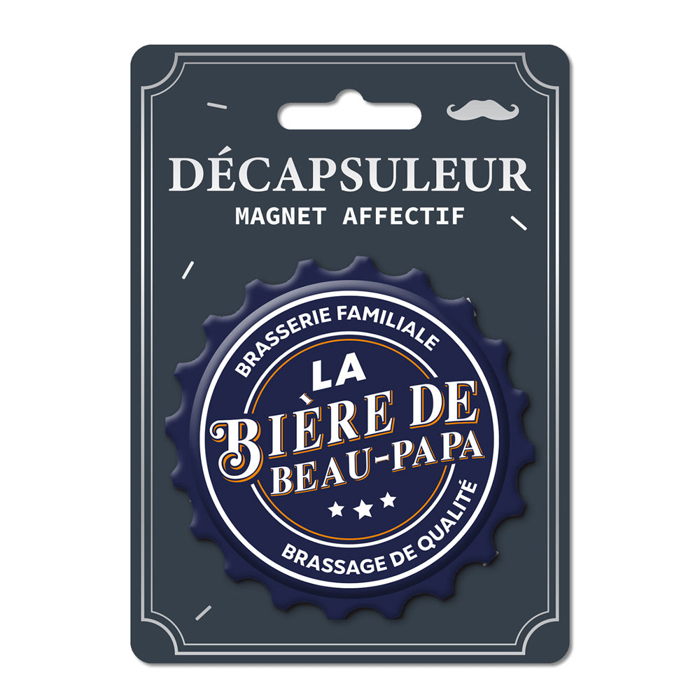 Décapsuleur "La bière de beau-papa"