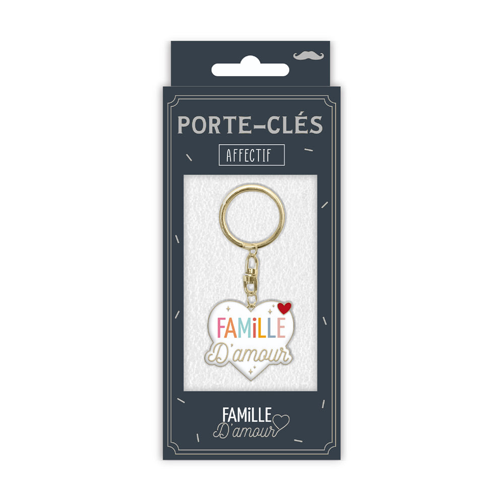 Porte clés "Famille d'amour"