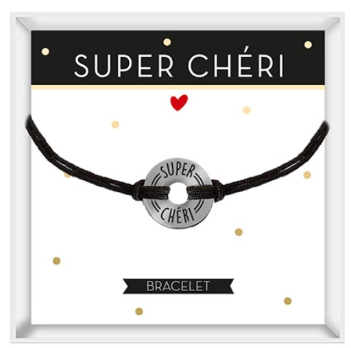 Bracelet amour "Super chéri"