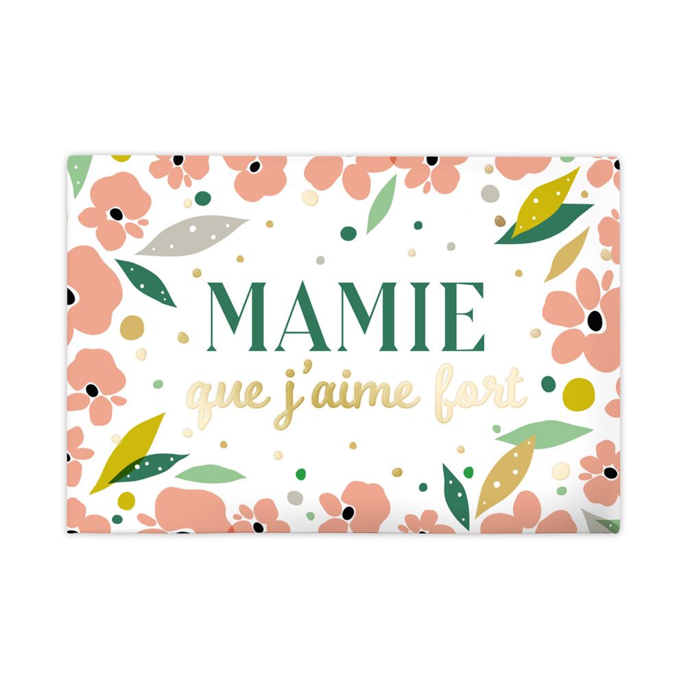 Magnet "Mamie que j'aime fort"