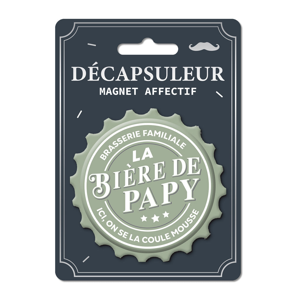 Décapsuleur "La bière de papy"