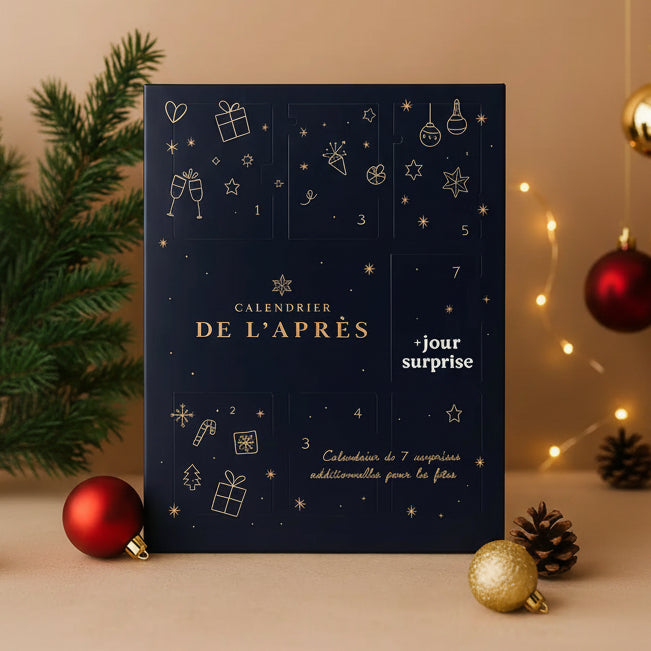 Calendrier de l'après personnalisé : prolongez Noël avec originalité !