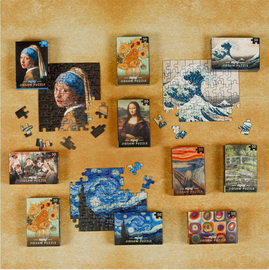 Mini puzzle modele aléatoire 50 pièces