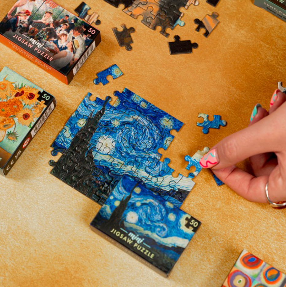Mini puzzle modele aléatoire 50 pièces