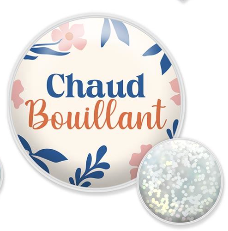 Chaufferette de poche à message