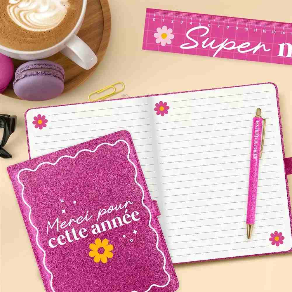 Carnet de notes avec stylo - Meilleure maitresse du monde