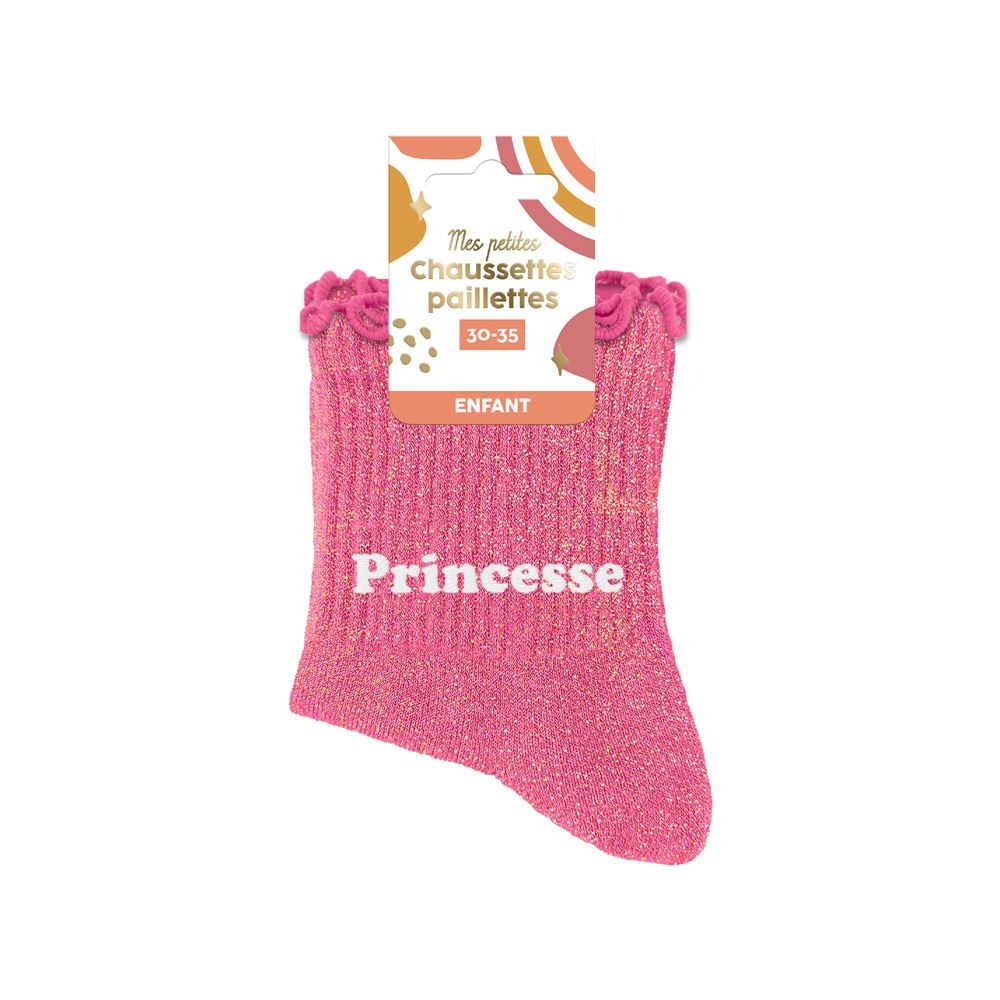 Chaussettes 6 à 10 ans enfant - Princesse