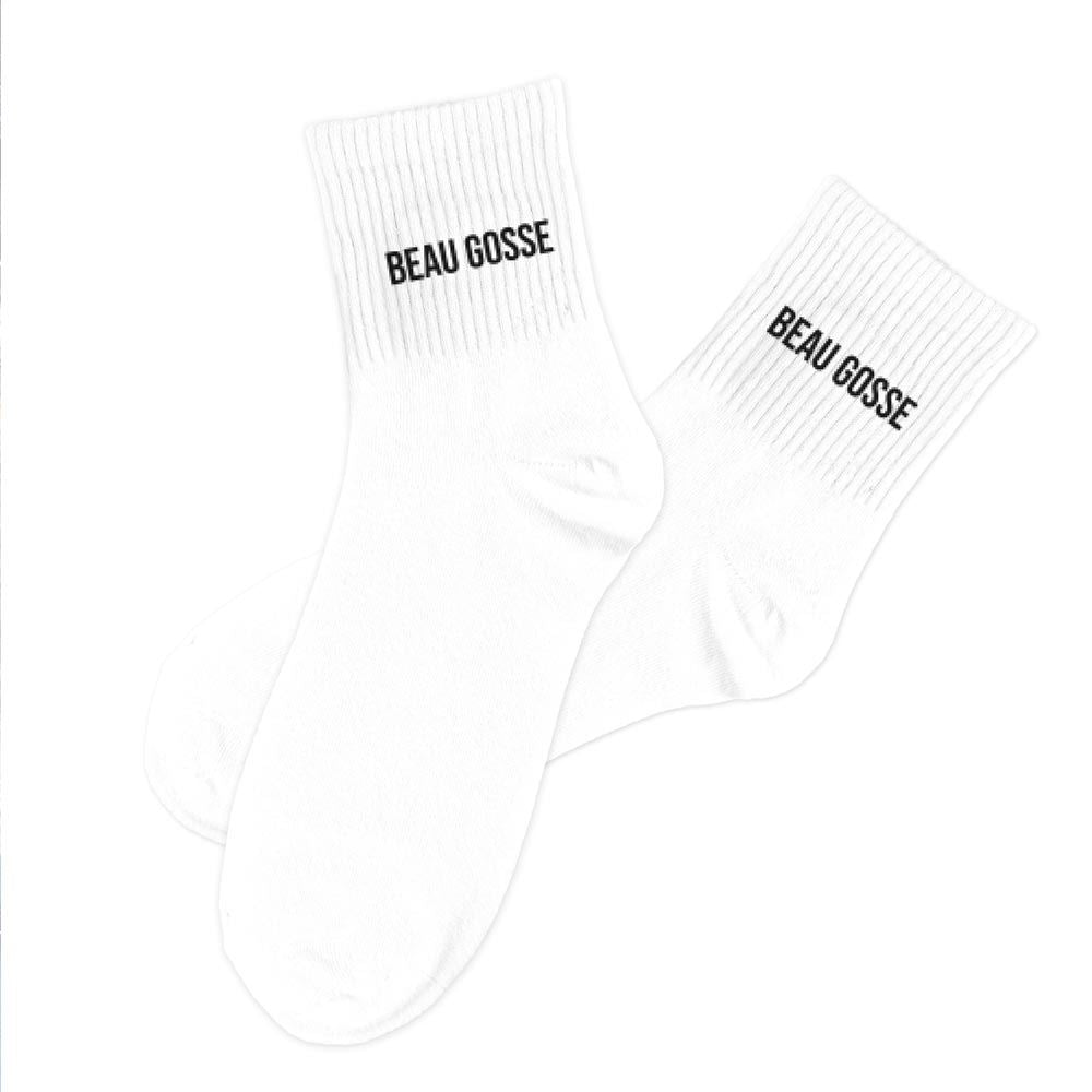 Chaussettes "Beau gosse" / Taille unique : 39-45