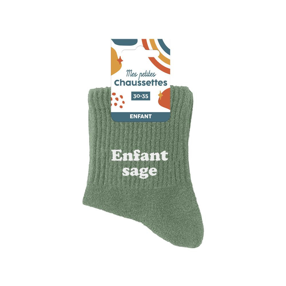 Chaussettes 6 à 10 ans enfant - Enfant sage