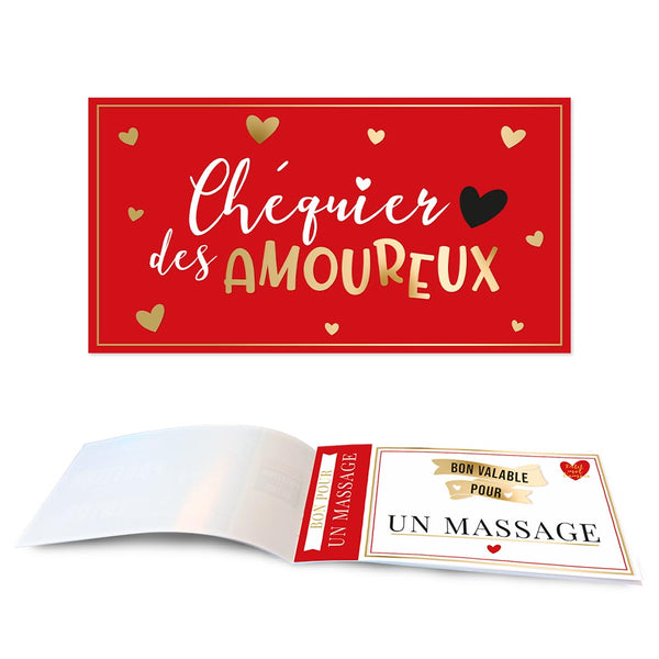 Chéquier des amoureux - 20 bons