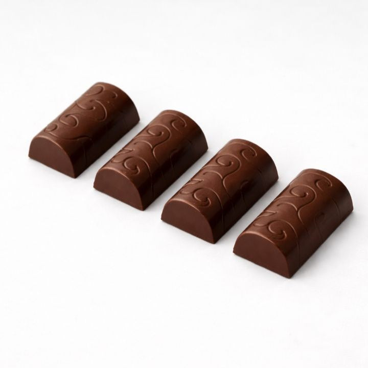 4 Chocolats laits aux pralinés artisanaux