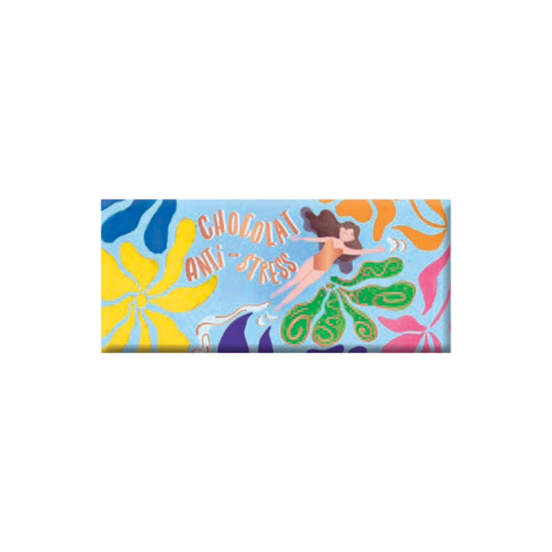 Mini tablette Chocolat Anti-stress - 30g