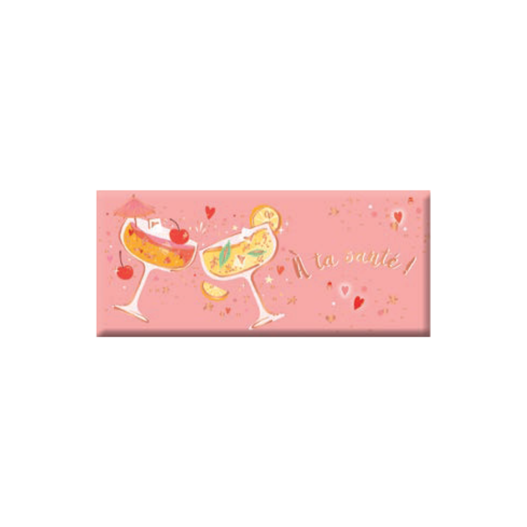 Mini tablette Chocolat "À ta santé" - 30g