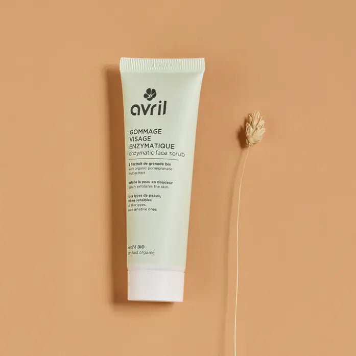 Gommage visage enzymatique certifié bio Avril