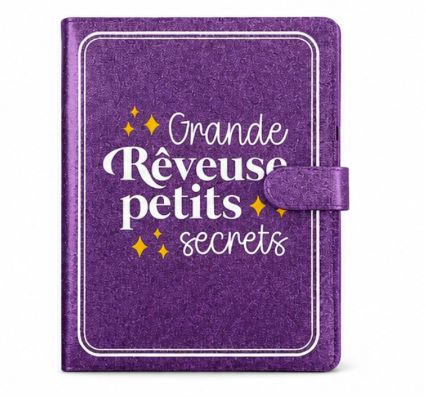 Carnet de notes à paillettes-Différents messages