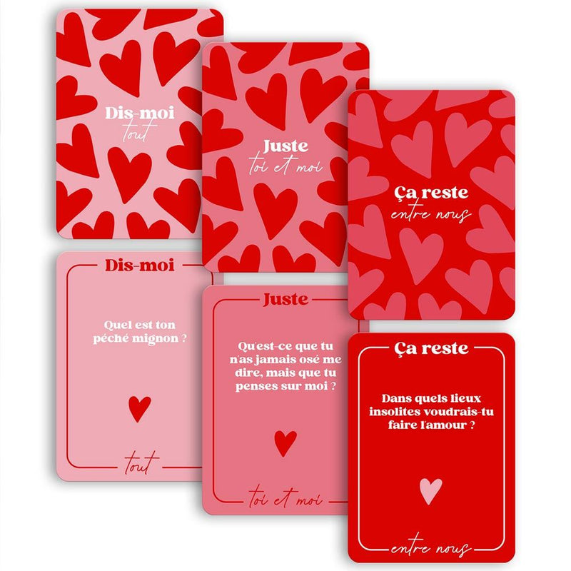 Jeu De Cartes Dimoi – 240 Questions Pour Couple – Conversations Passionnantes Et Complicité Amoureuse – Cadeau Original