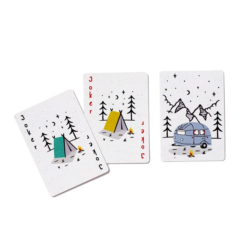 Jeu de cartes à jouer - Vanlife & aventure