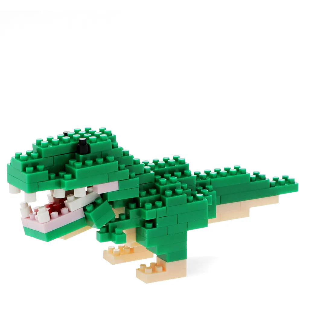 Mini kit de construction en briques - Tyrannosaure / Panda (119 pcs)