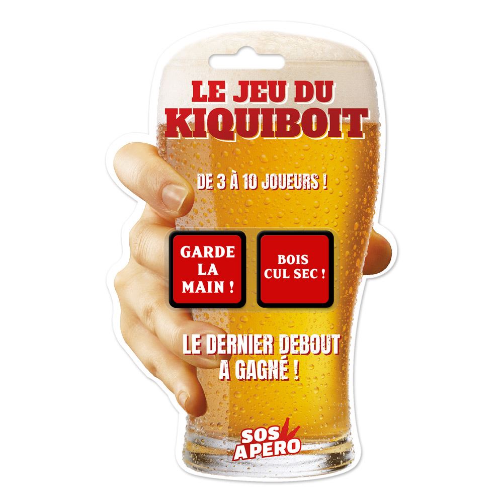 2 dés - Jeu d’apéro Kiquiboit