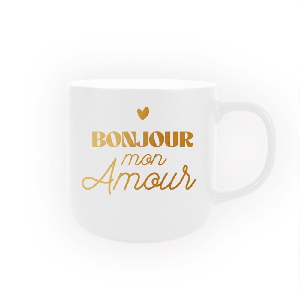 Mug mat "Bonjour mon Amour"