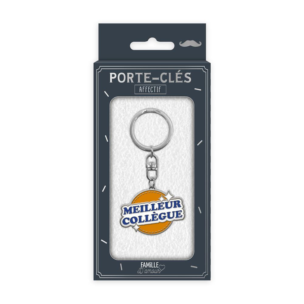 Porte-clés "Meilleur collègue"