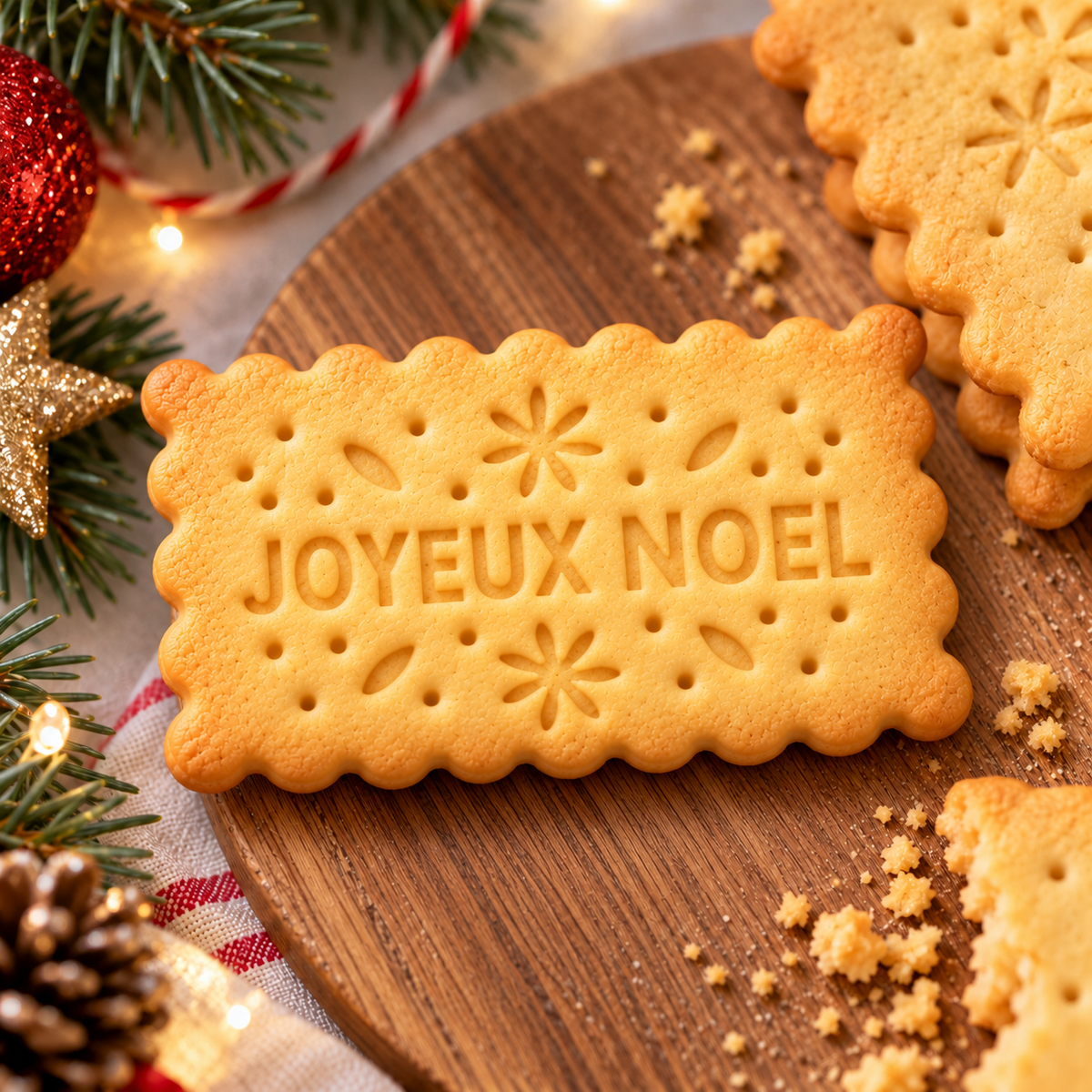 Biscuits à message