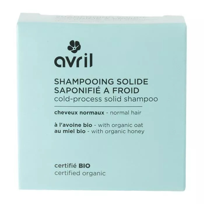 Shampooing solide saponifié à froid - Avril 100g