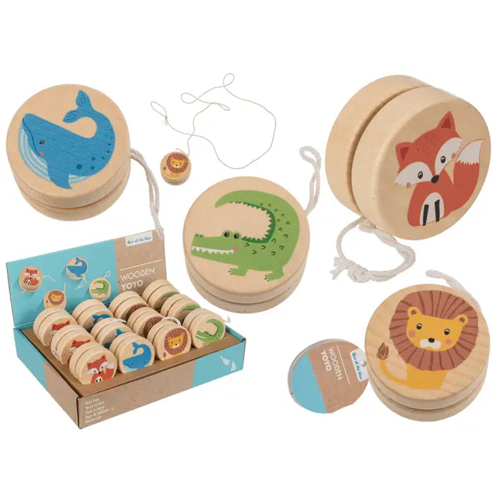 Yoyo en bois -  Modèles animaux au choix