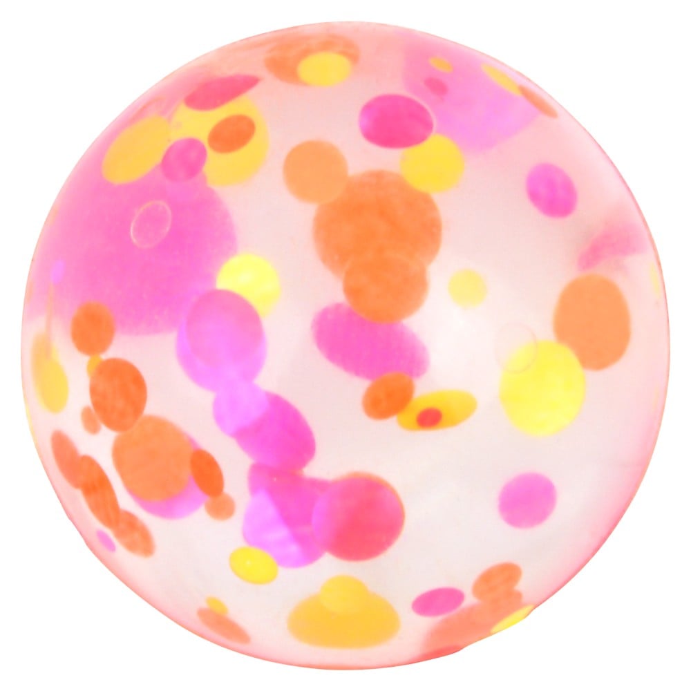 Balle rebondissante à paillettes - 2,5cm