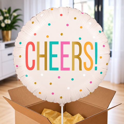 Ballon hélium "Cheers!"